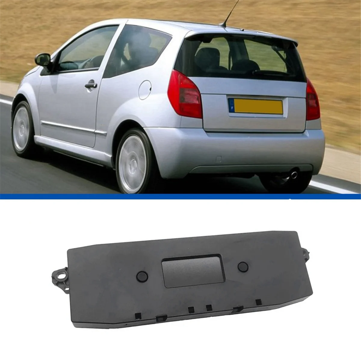 For Peugeot 207A7 207T3 Partner M59 Citroen C2 FIRM PARTNER VU M59 C3 PLURIEL C3 II CLOCK on DASHBOARD 6155R3