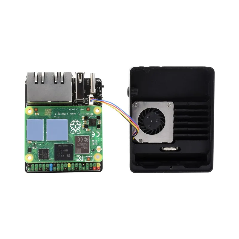 Mini Módulo Duplo Gigabit Ethernet Jogo do Computador Projetado para o pi Framboesa - Imagem 2