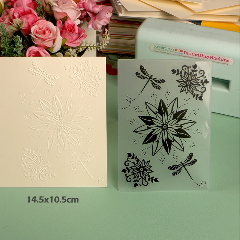 Plastic Embossing Folder Collection Paper Flower Mold Christmas Birthday fathers mothers day wedding collection plastic embossing folder embossing folder