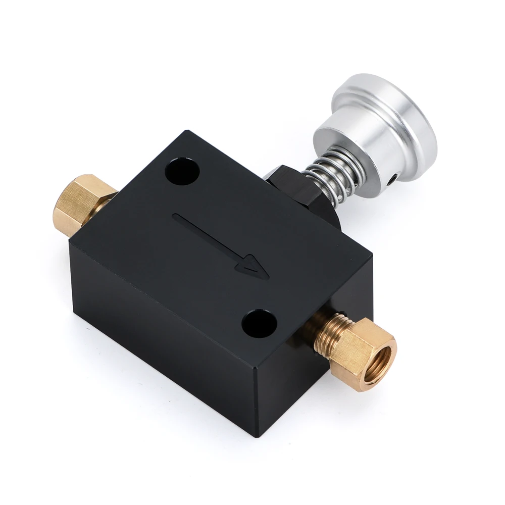 VR-Hydraulic Brake Park Lock 1/8NPT Manual Brake Line Lock Pressure Hold For Disc Drum