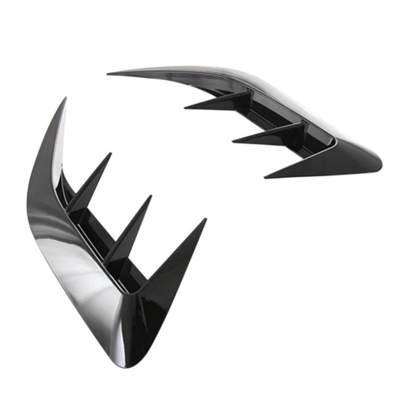 

Glossy Black Rear Bumper Splitter Spoiler Rear Canard Air Vent Trim For Lexus NX260 NX350H 2021 2022 Replacement Accessories