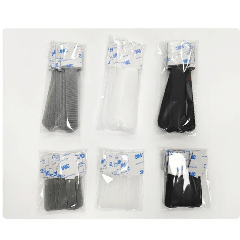 Cable Organizer 10pcs Self Adhesive Table/Wall Adhesive Cable Fixed Clip Power Tie Network Routing Holder