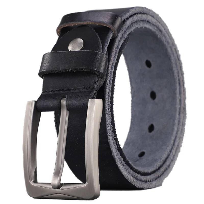 Handmade First Layer Pure Cattlehide Belt For Men