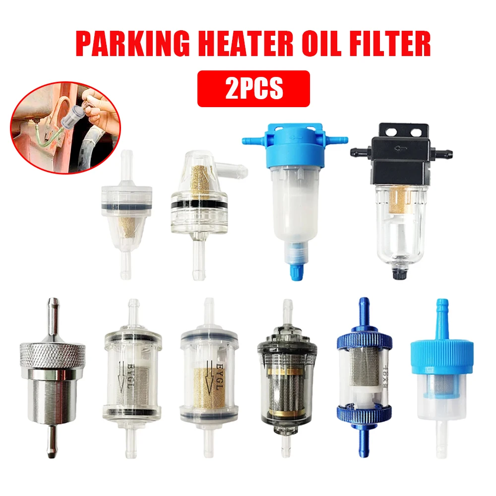 Car Truck Air Diesel Parking Heater Oil Extractor+Fuel Line + Fuel Filter + Connction Hose Clip Kit for Webasto Eberspacher