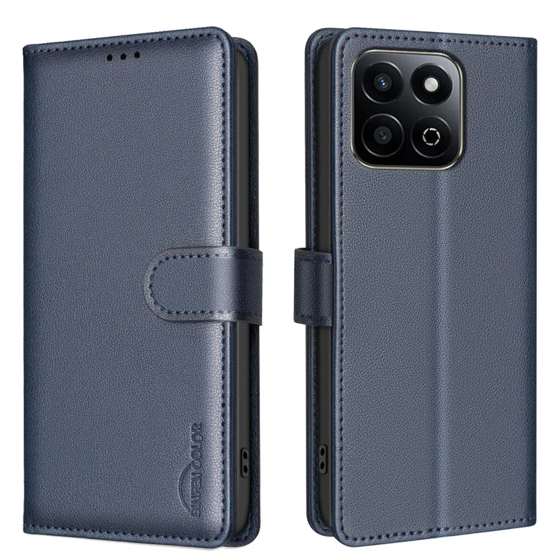 Leather Wallet Flip Case - Premium Smart Cover