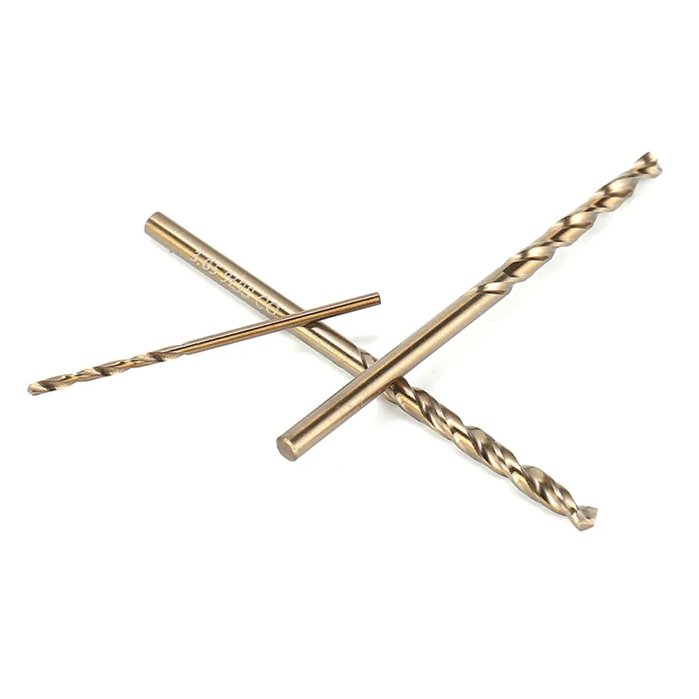 

5 Piece HSS M35 Cobalt Drill Bit Set Superior Drilling in Stainless Steel Designed for Optimal Heat Resistance and Longevity