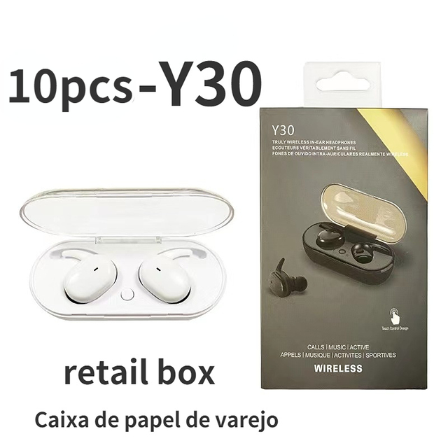 Tws Earbuds Headphones Blutooth Earphone Wireless Bluetooth Headphones for Smartphone Sport Hifi PK Y50 A6S