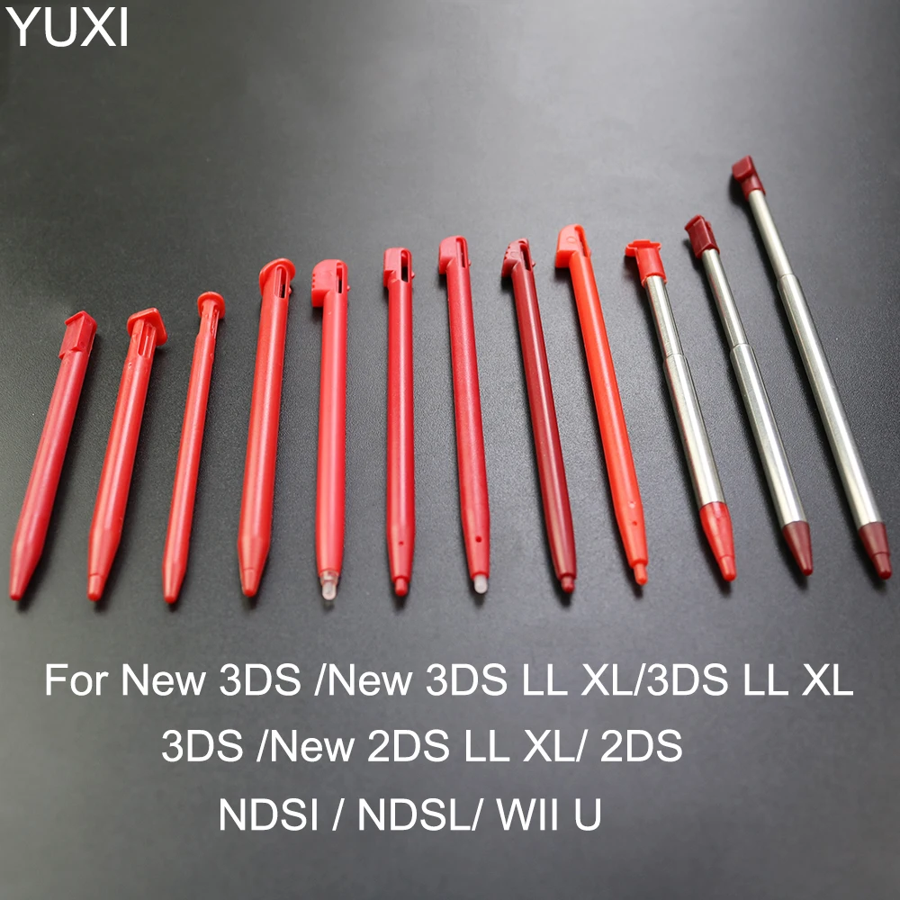 

Best sellers Plastic Stylus Touch Screen Metal Telescopic Stylus Pen for New 3DS/3DSLL XLNew 2DS XL 2DS NDSI NDSL WIIU
