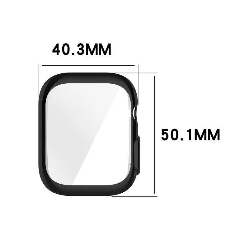 Sleek & Protective TPU Smart Watch Case - Shiny Full Cover Design