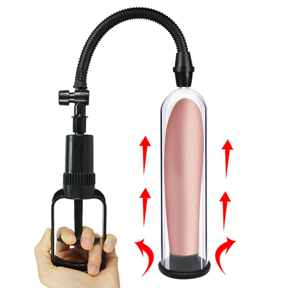 Penis Pump Male Vacuum Enlarger Enlargement Trainer Sex toy for Man Sucking Vacuum Men Masturbation