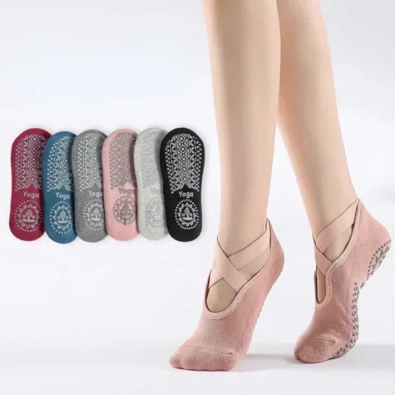Yoga Socks 1 Pair Breathable Anti-friction Women Yoga Socks For Pilates