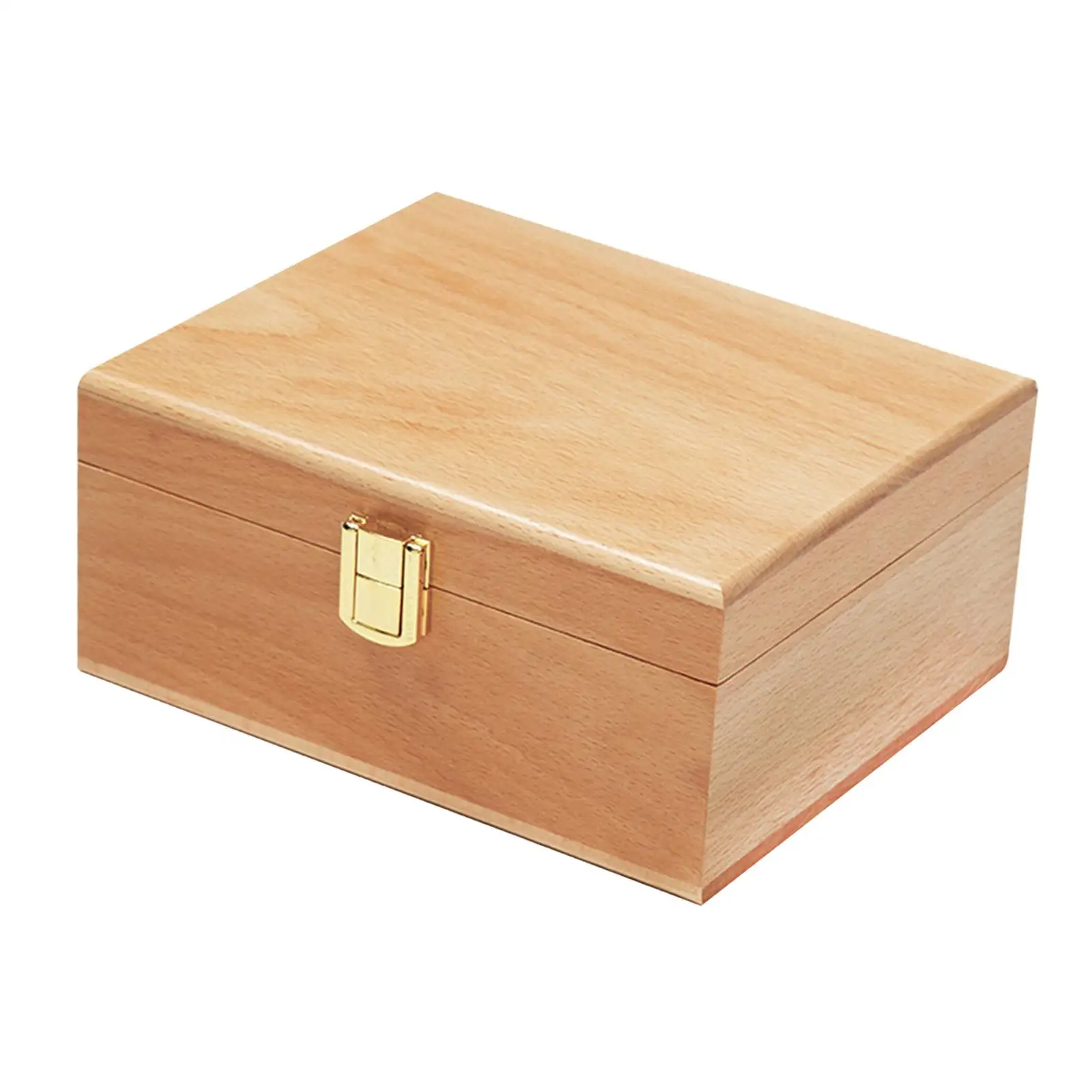 

Wooden Storage Box Holder Container Rustic Wooden Jewelry Organizer Box for Valentine's Day Home Decoration Trinket Art Hobbies