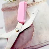 Eyebrow Trimmer Scissor with Comb Female Male Eyebrow Eyelash Scissors Safety Stainless Steel Face Razor Makeup Beauty Scissors 3