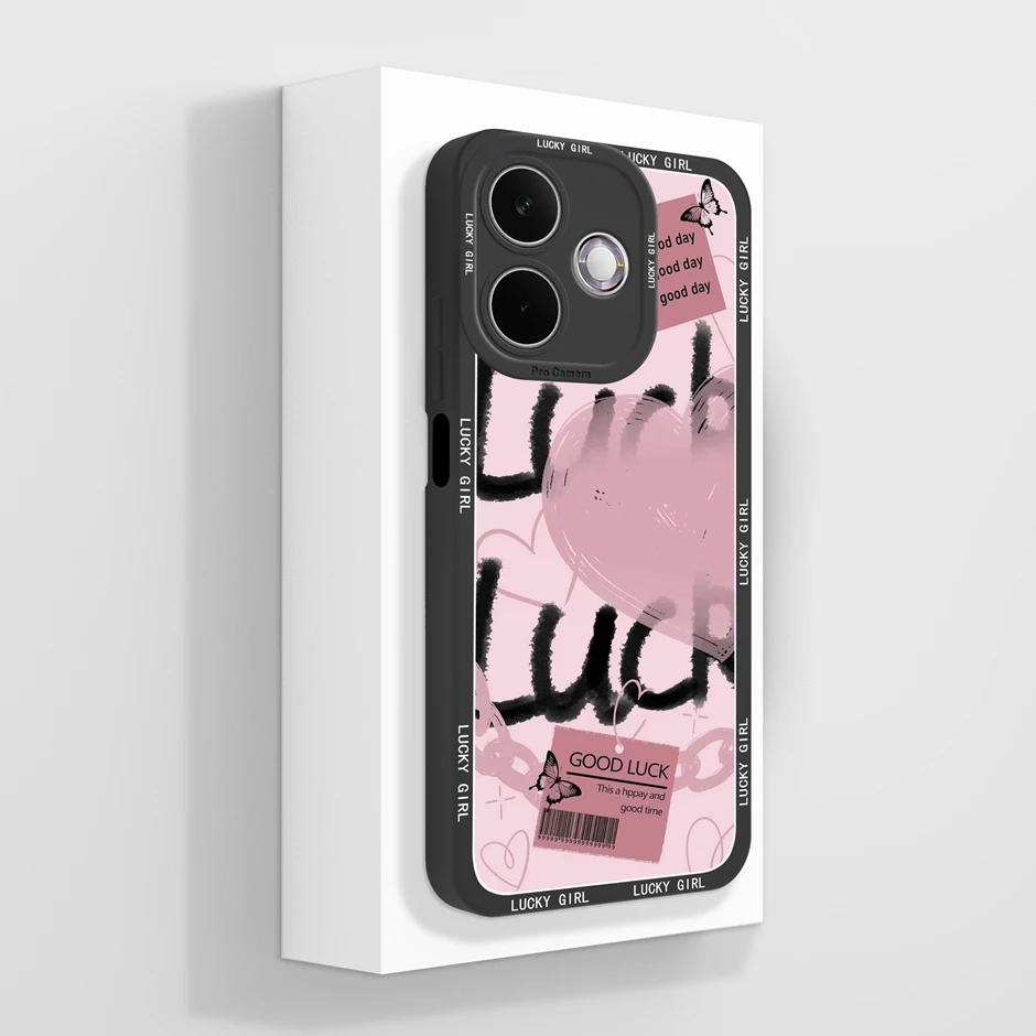 Artistic Flower Silicone Shockproof Phone Case - Soft Protective Back Cover