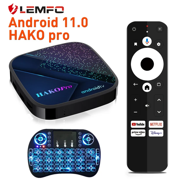 HAKO Pro-Dispositivo de TV inteligente, decodificador con Android 11,  certificación Google, Amlogic S905Y4, 2,4G, 5G, Wifi, BT5.0, 8K, HDR,  reproductor multimedia, DDR4, 4G - AliExpress