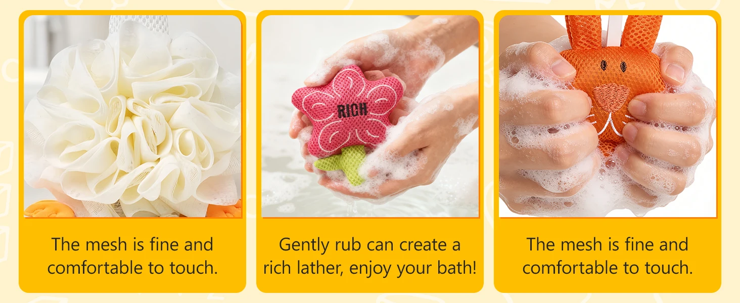 Loofahs for Kids