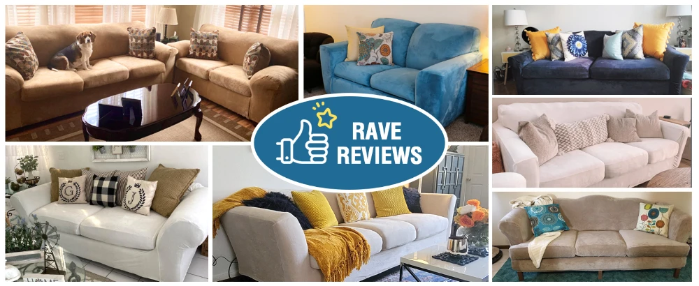 Description Picture 4 of itemStretch Velvet Plush Sofa Slipcover Furniture Protector Cushions Cover with Elastic Band Washable Home Recliner Chair Covers