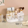 Large Capacity Plastic Cosmetic Storage Box Makeup Drawer Organizer Jewelry Nail Polish Desktop Sundries Pen Holder Container 6
