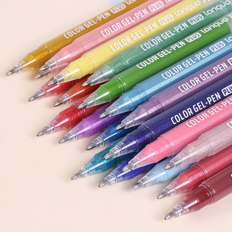 مجموعة أقلام جل مكونة من 24 لونًا، أقلام تلوين جما...