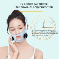 Thin Face V Face Lifting Bandage Firming Facial Smart Pulse V Face Lifting Mask EMS Microcurrent Skin Tightening 3