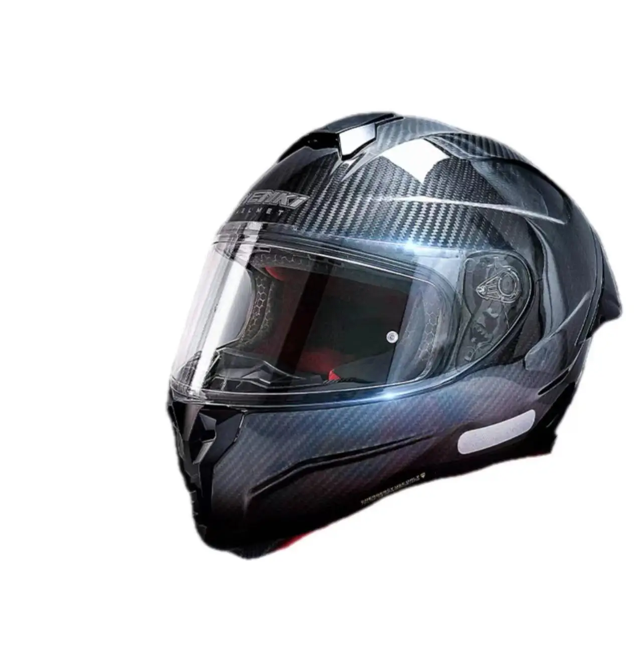 Lightweight Design DOT Standard ABS Unisex Moto Motorcycle Fall Face Helmet Motorbike Carbon Fiber
