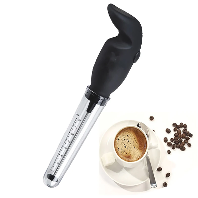 Electric Handheld Coffee Blender Drink Mixer Milkshake Blender With Bubble Maker Whisk Mixer For Coffee Cappuccino electric milk frother 304 stainless steel mini foam maker rechargeable usb type c cable drink mixer whisk beater for coffee