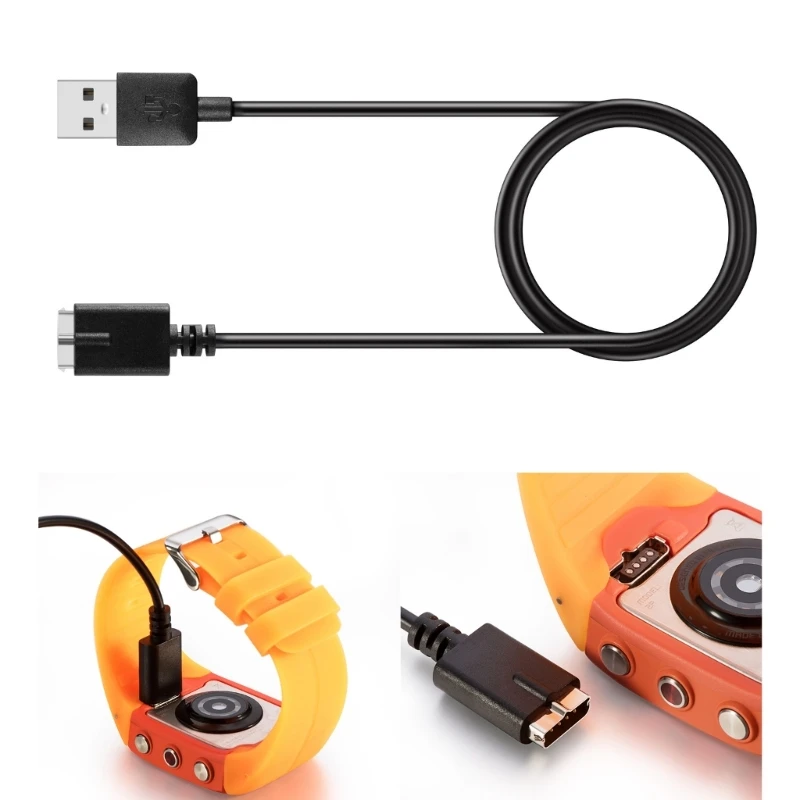 POLAR M430 M400 스마트 워치 배터리 도크용 크래들 충전 코드 라인, USB 충전 케이블 충전기, 1M 충전기