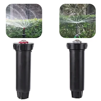 Scattering Pop-up Lawn Sprinklers 1/2" Female Thread Garden Grass Irrigation Rotary Nozzle  360° 45°~270° Automatic Lift Nozzle