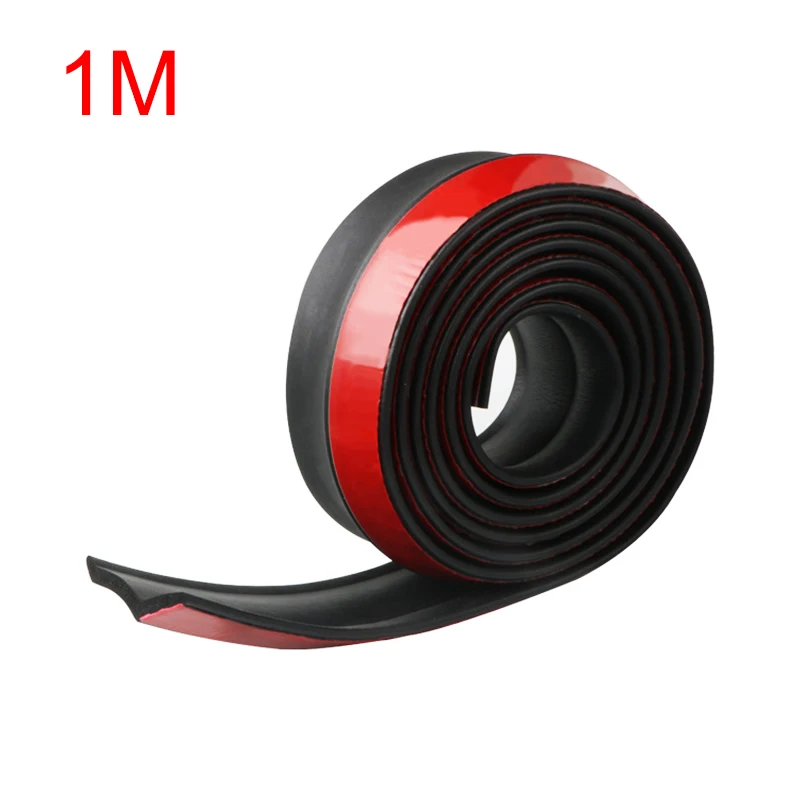 Universal Car Front Bumper Lip Skirt Protection and Decoration Kit