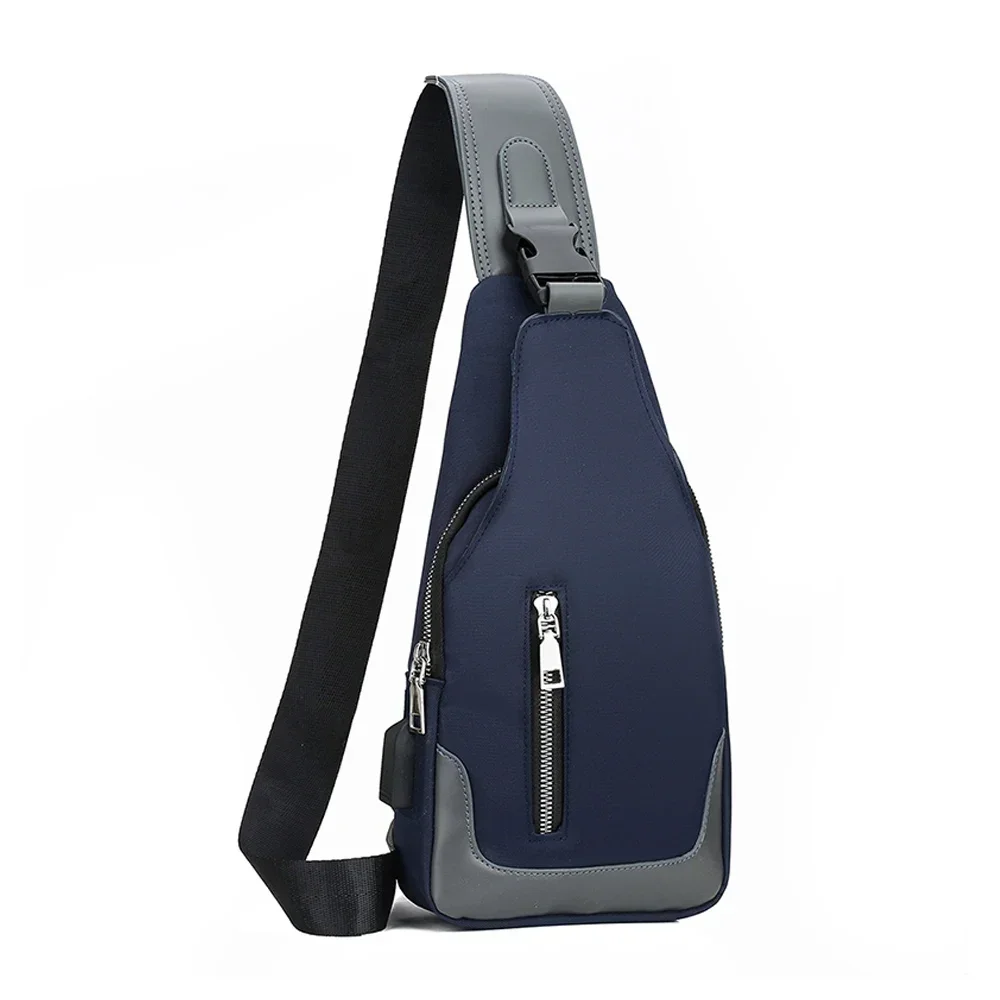 Forward Men Messenger Bags PU Leather Travel Bag Chest Bag Men's Single-shoulder Ba