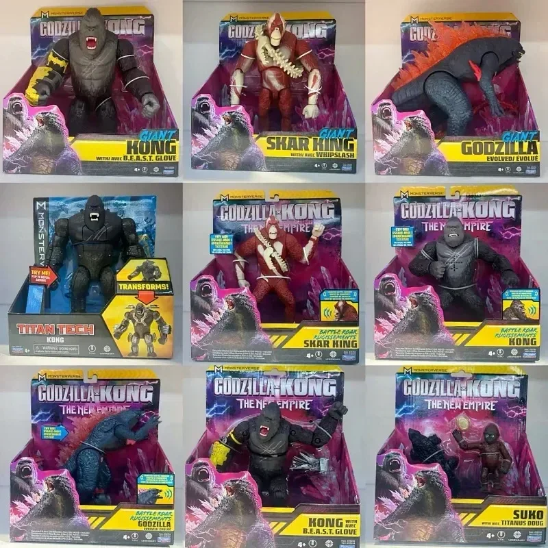 

Коллекционная мини-игрушка Playmate Godzilla Wars King Kong 2 из камня, ящерица, Горилла, маленькая обезьянка, коллекционные модели игрушек, 2024