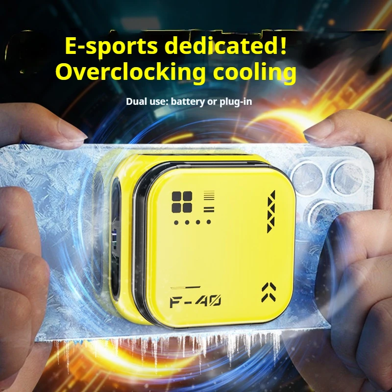 F40 Phone Cooler with AI Temperature Control