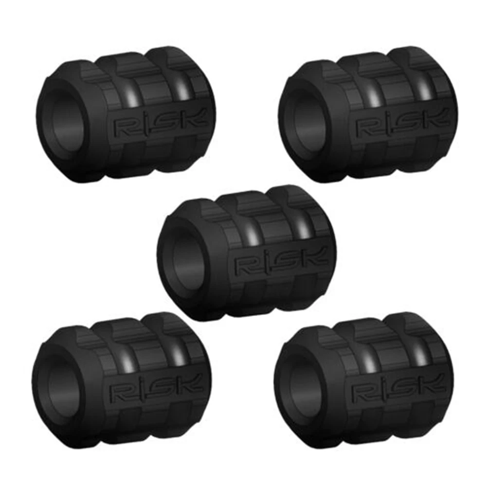 

O-Rings Bike Cable Protector Cable Wrap Outer Brake Gear Soft 5pcs Bike Frame Protector Donut Practical Hot sale