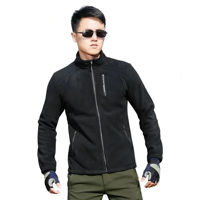 Men's Outdoor Casual Liner Autumn and Winter Fleece Jacket