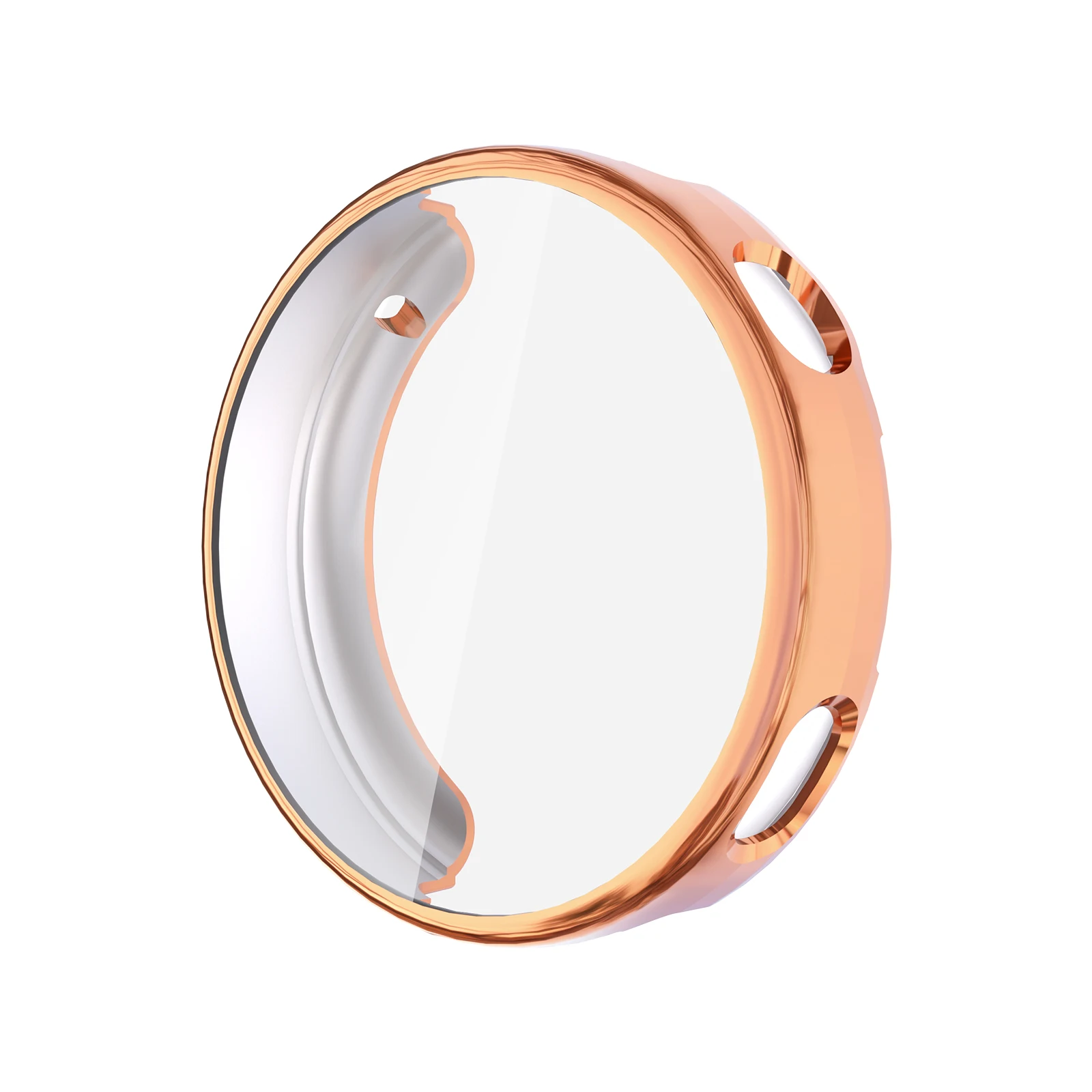 Soft TPU Protective Case with Anti-Scratch Screen Protector for Smartwatch Accessories