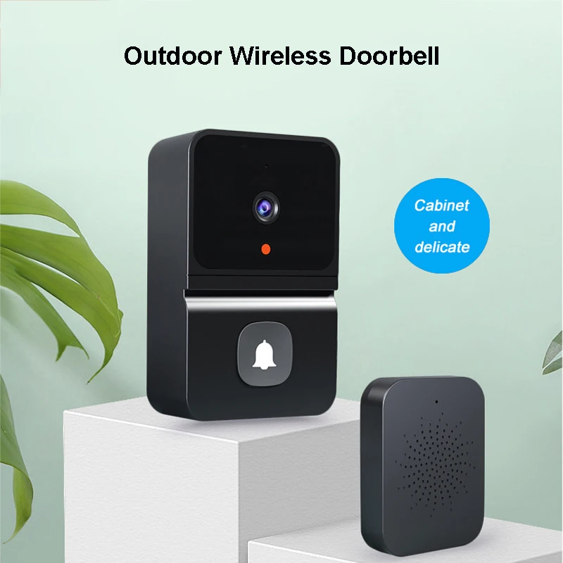 

Wireless WiFi Doorbell Camera Waterproof 720P HD Video Door Bell Smart Outdoor Wireless Doorbell With Camera Night Vision