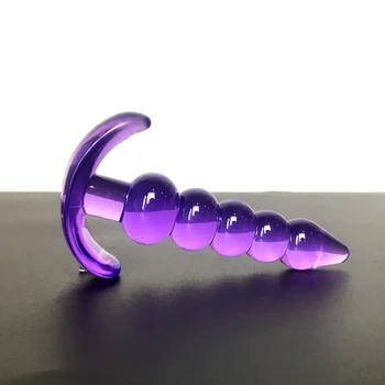 Soft Anal Dildo Butt Plug Prostate Massager Adult Gay Phalluses Anal Plug Beads G-spot Erotic Sex Toys For Men Women Products 3