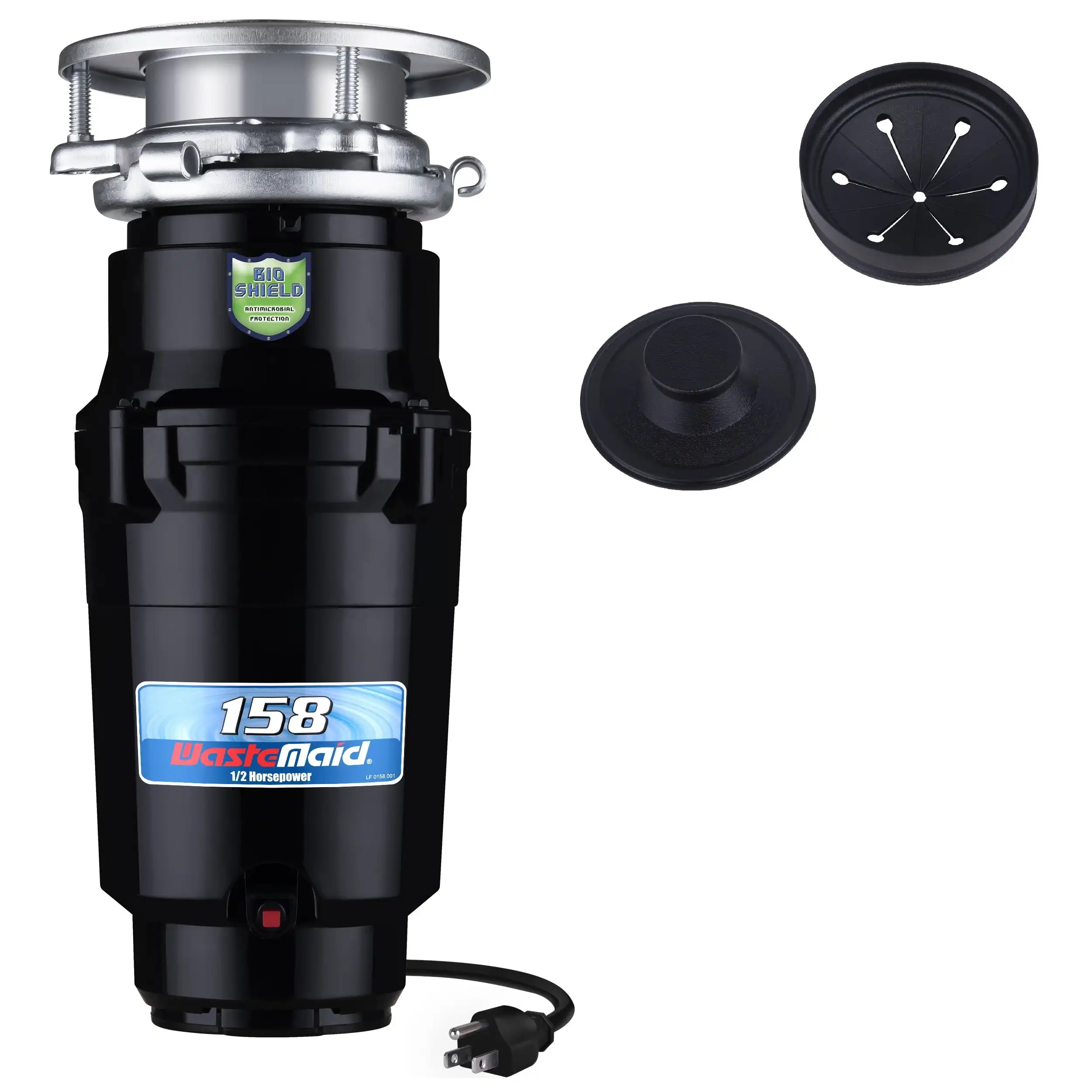 

Waste Maid Standard 1/2 HP Continuous Feed Garbage Disposal 10-US-WM-158-3B