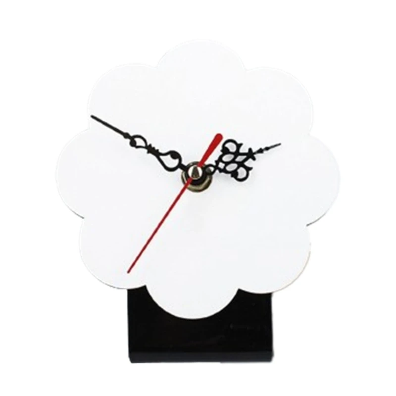 Sublimation Blank Clock DIY Photo Frame Clock for Heat Transfer Printing