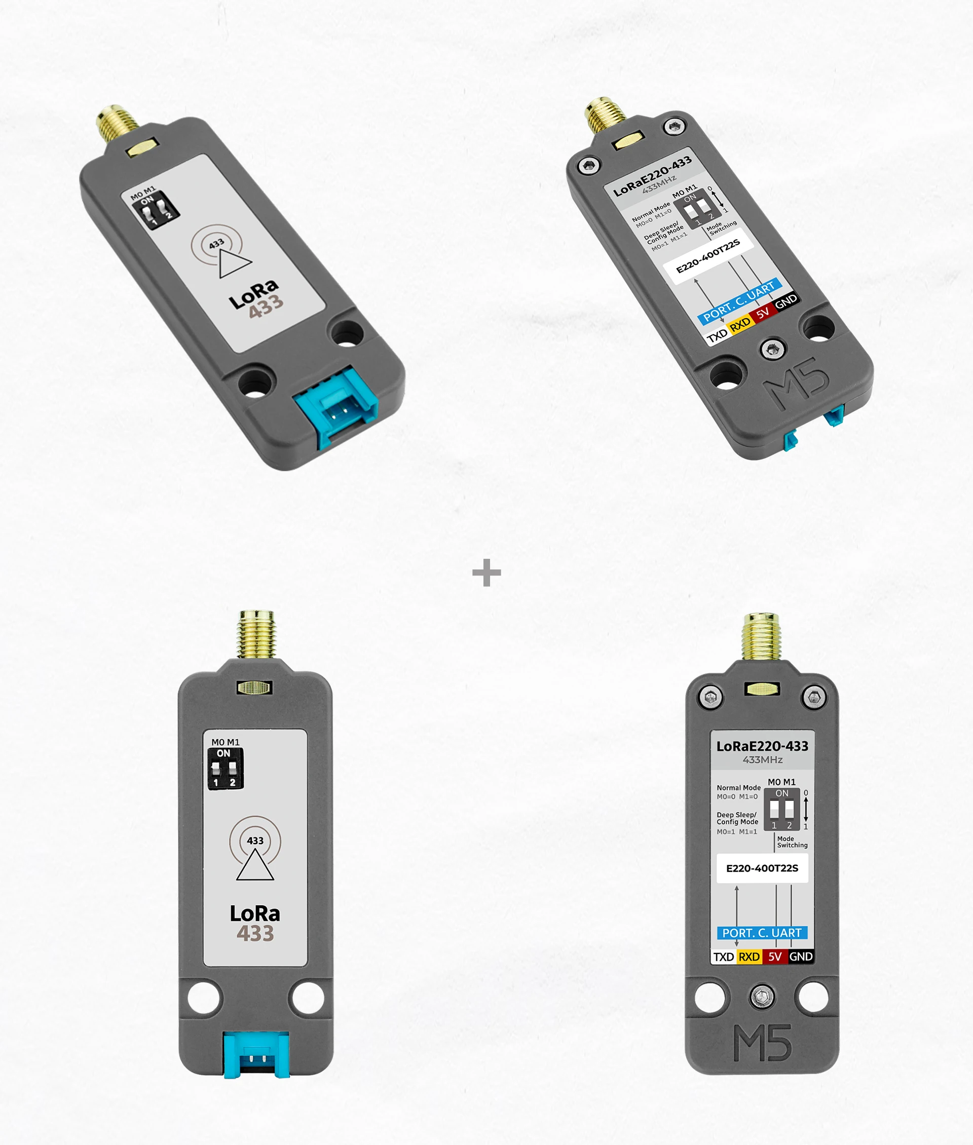 Official LoRa Unit 433MHz with Antenna E220