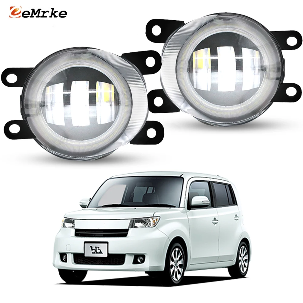 2-Pcs LED Fog Lights for Toyota bB / Scion bB QNC20 / Daihatsu Coo