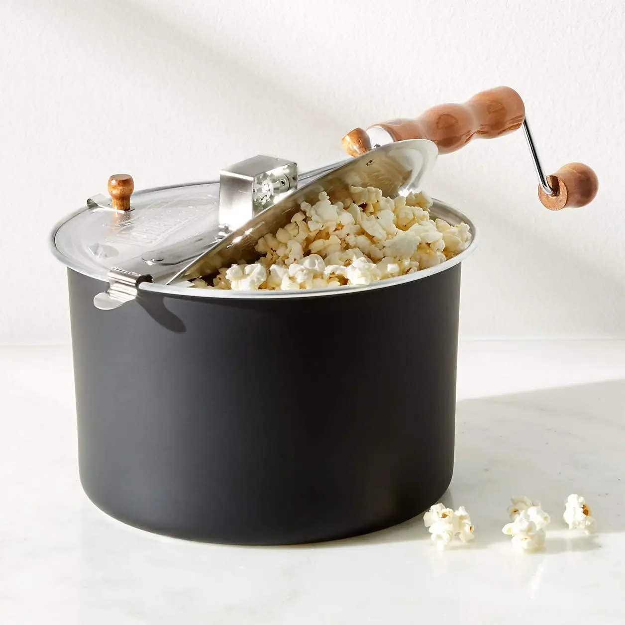 

Pop Stovetop Popcorn Machine Popper. Delicious & Healthy Movie Theater Popcorn Maker. FREE Organic Popcorn Kit. Lid