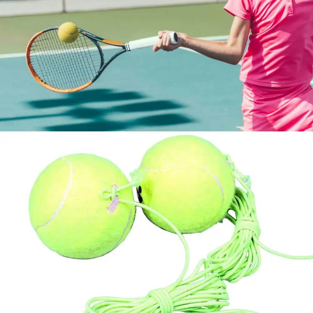 Tennis Rebound Ball High Elasticity Reliable Single Trainer Tennis Trainer Practice Ball for Sports