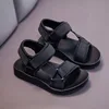 2021 Summer Boys Sandals Casual Children Kids Shoes Rubber School  Breathable Open ToeBoy Beach Sandal 6