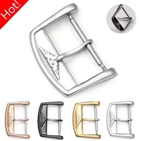 10/12/14/16/18/20mm Stainless steel watch clasp adapted to Longines L2L4 Jialan Majestic Jialan Luya watch buckle accessories