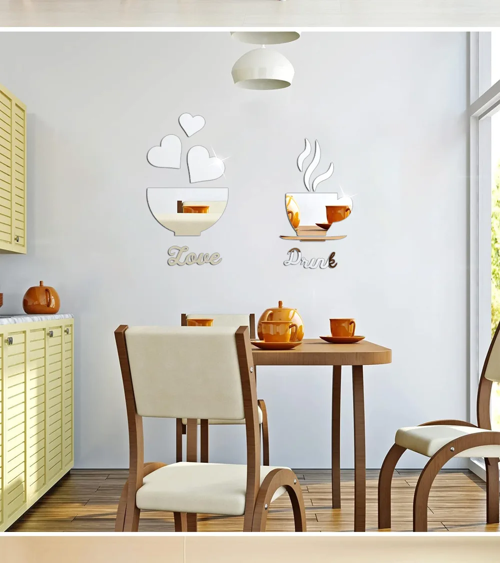 Klebeaufkleber für die Heimdekoration