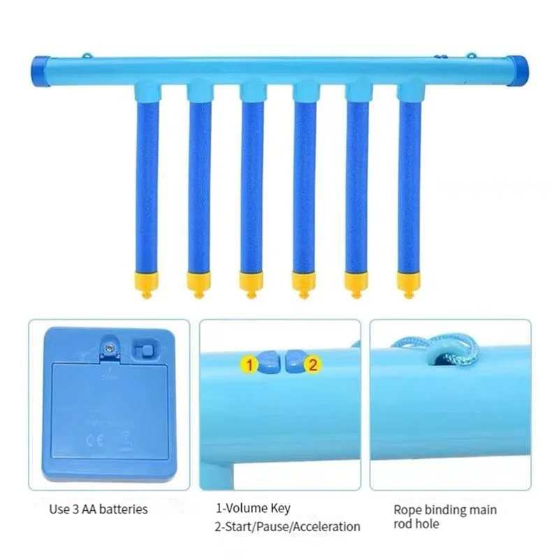 Falling Sticks Game Toy Eye Hand Fast Exercise Training Reaction Ability Force Props Kid Education Training Puzzle Toy 6