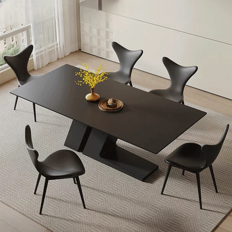 

Slate Bar Dining Table Extendable Rectangular Coffee Cuisine Dining Table Stool Console Mesas Comedor Furniture OK50CZ