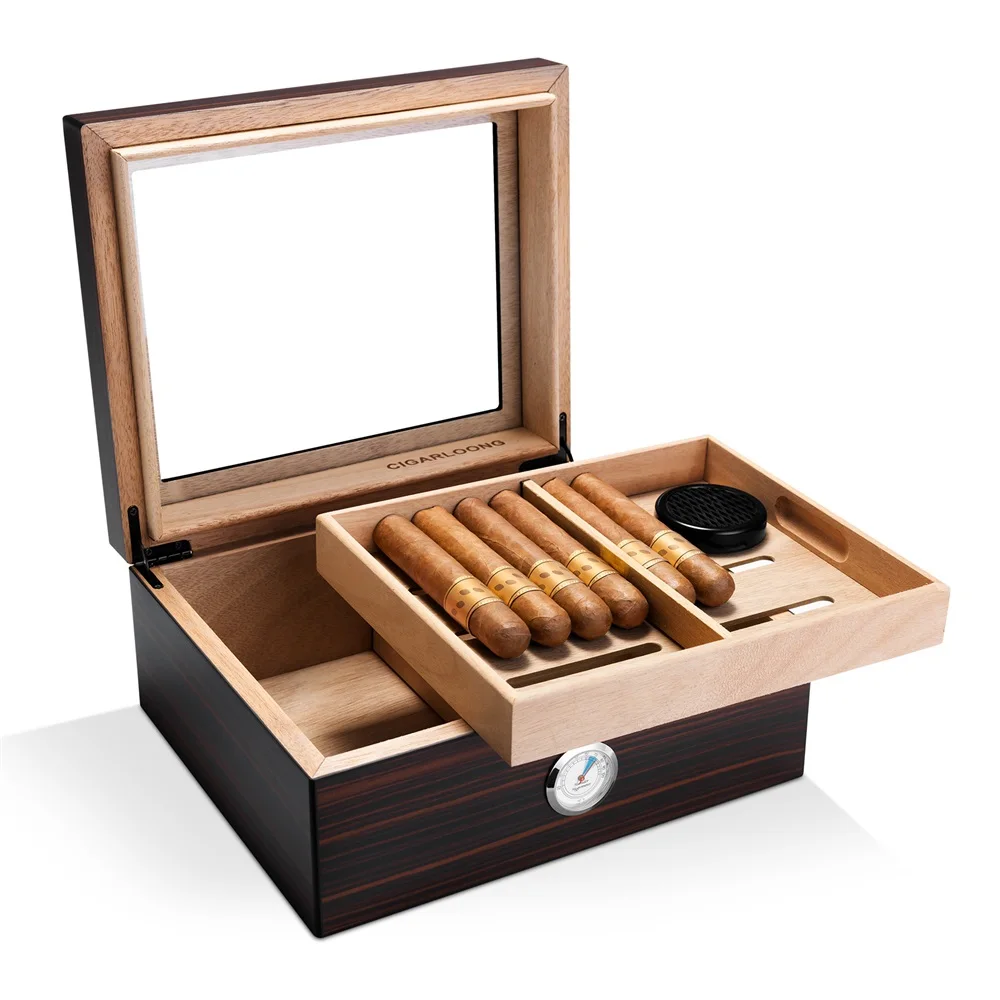 S04f01d76d47b4a699c43ddc564a44ba99 Zigarrenhumidor aus spanischem Zedernholz mit großer Kapazität