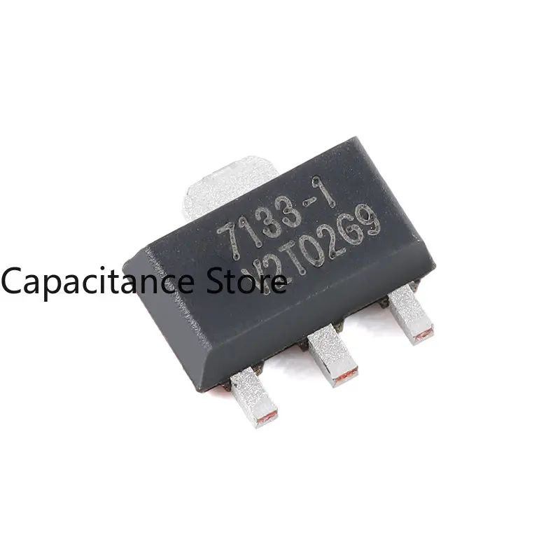 

10PCS Original Genuine HT7133-1 SOT-89 3.3V/30mA Low Dropout Linear Regulator LDO Chip